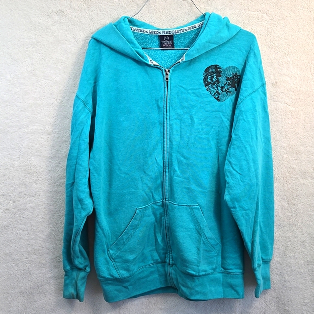 Victoria's Secret Pink Zip Up Hoodie